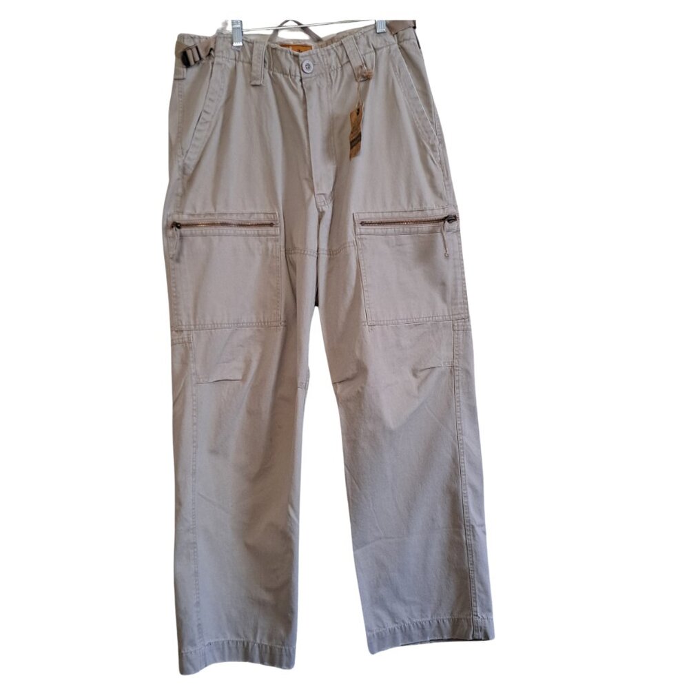 Vintage Y2k Trailer Khaki Cargo  34x32 NWT